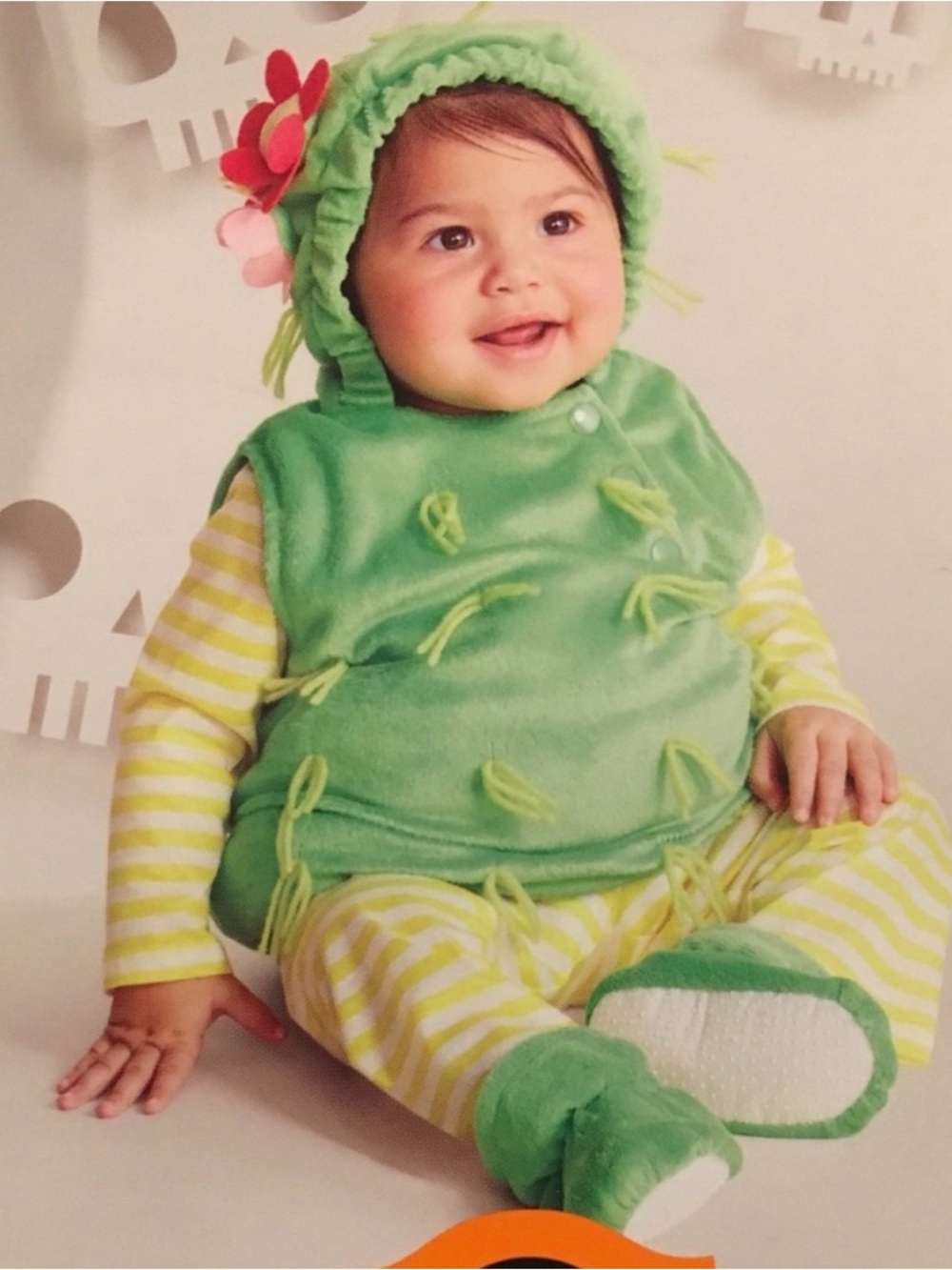 Infant Cactus Costume 12-18m